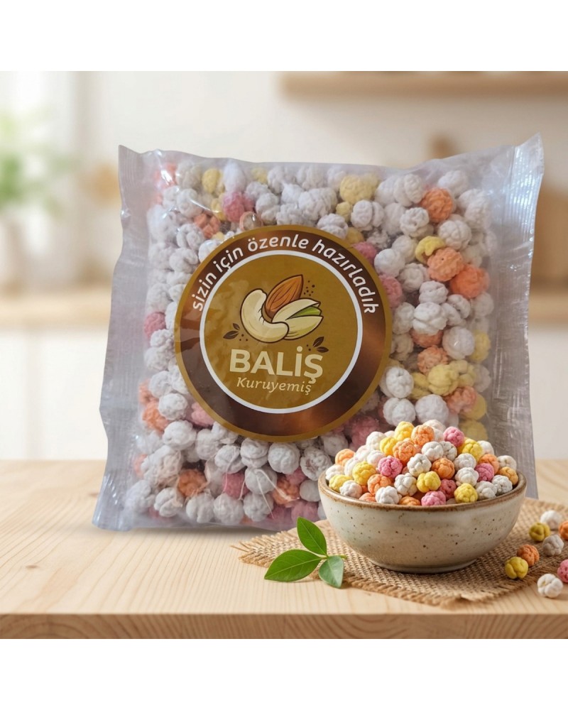 Renkli Şekerli Leblebi (350 g) - Çıtır ve Taze Atıştırmalık