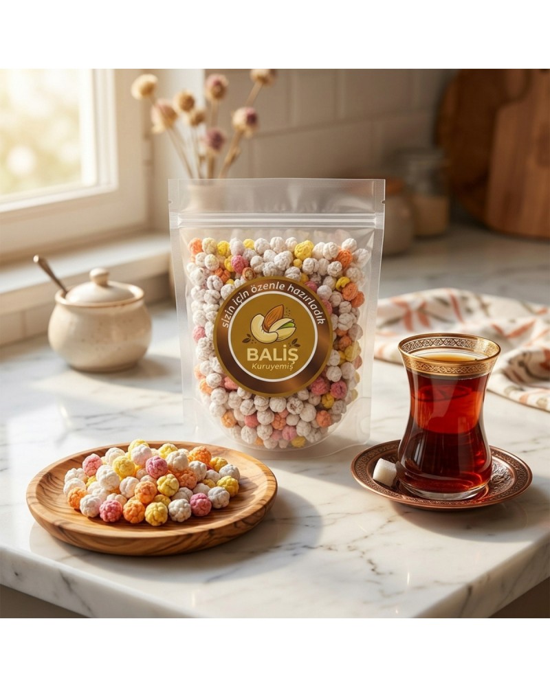 Renkli Şekerli Leblebi (350 g) - Çıtır ve Taze Atıştırmalık