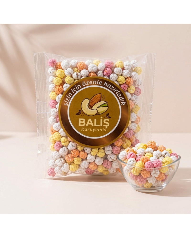Renkli Şekerli Leblebi (350 g) - Çıtır ve Taze Atıştırmalık