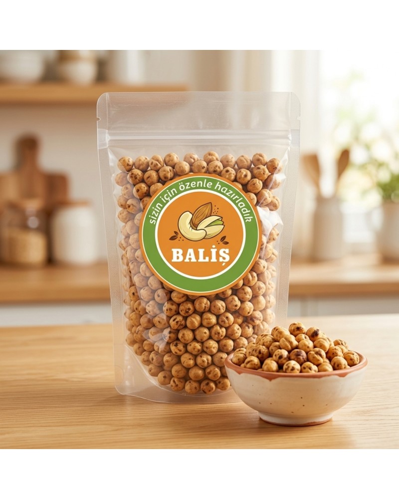 Taze Çifte Kavrulmuş Sarı Leblebi - 500 g