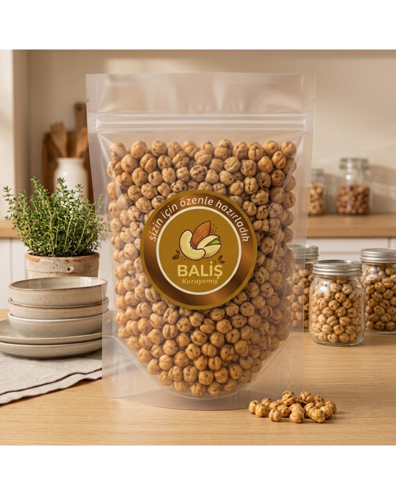 Taze Çifte Kavrulmuş Sarı Leblebi - 500 g