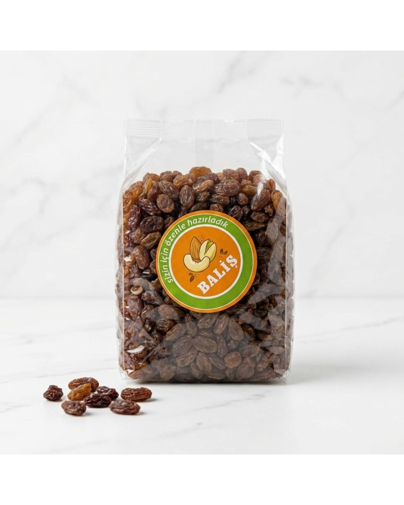 Taze ve Tatlı Kuru Üzüm - 500 g Özel Ambalaj