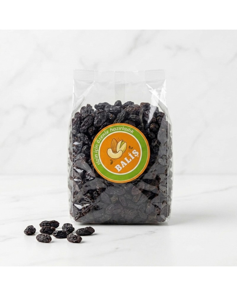 Siyah Kuru Üzüm 500 G