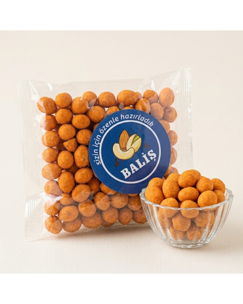 Cips Fıstık 500 g - Çıtır Kaplamalı Soslu Fıstık