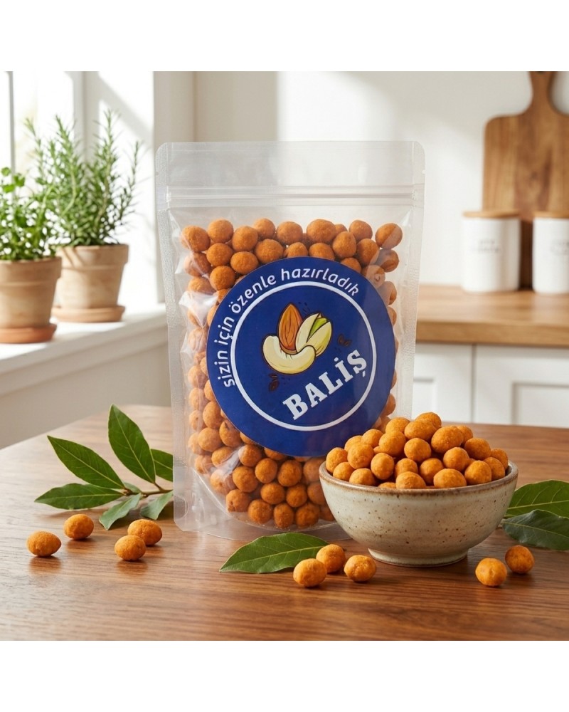 Cips Fıstık 500 g - Çıtır Kaplamalı Soslu Fıstık