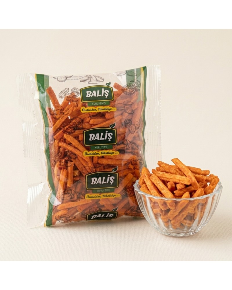 Çıtır Çubuk Cips 250 g - Orijinal Paketinde Özel Soslu Atıştırmalık