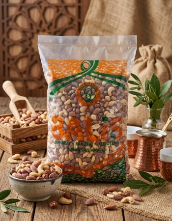Lüks Karışık Kuruyemiş 5 kg - Antep Fıstığı, Kaju, Badem, Fındık içi & Fıstık İçi