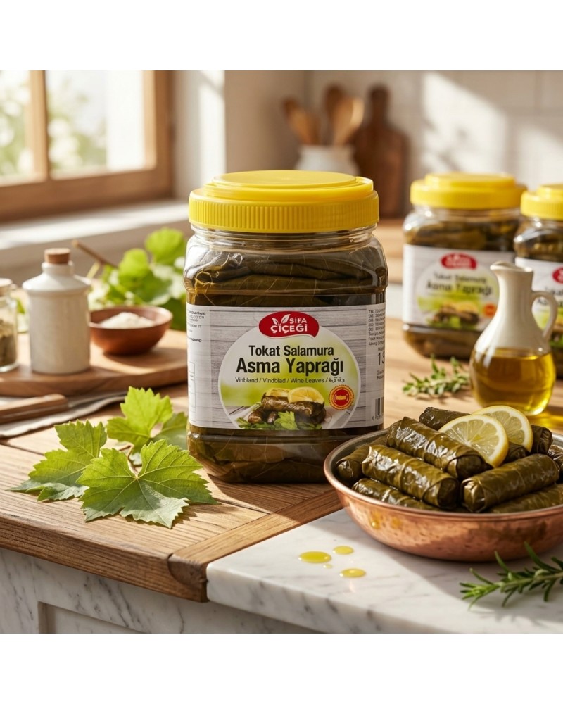 Şifa Çiçeği Zeytinyağlı Yaprak Sarma (1.5 kg)
