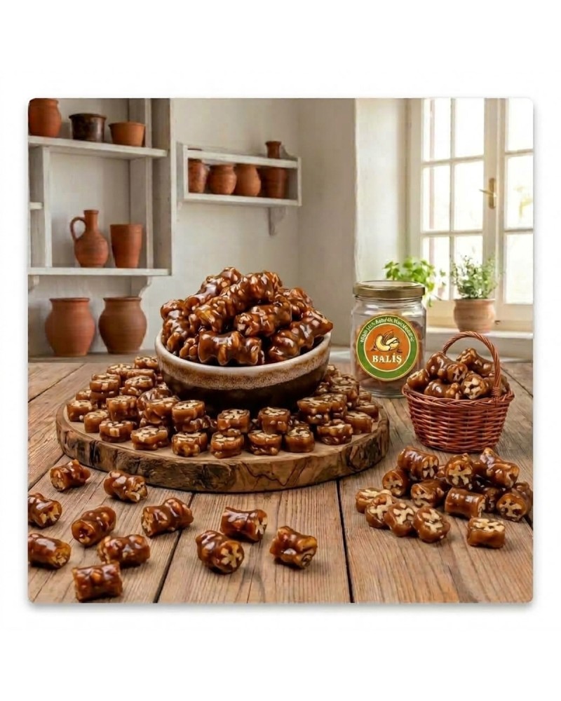 Köme Tabak 500 gr | Geleneksel Cevizli Pestil Köme